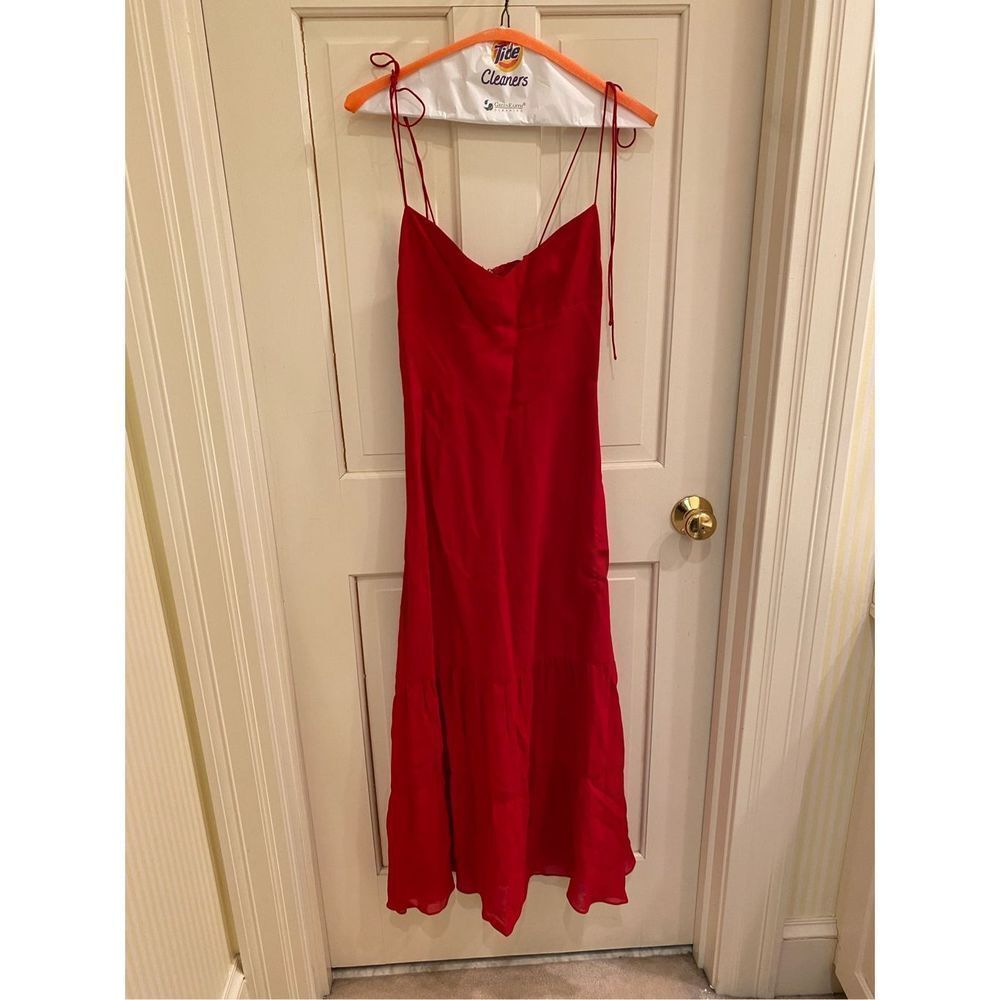 Reformation Red Maxi Dress